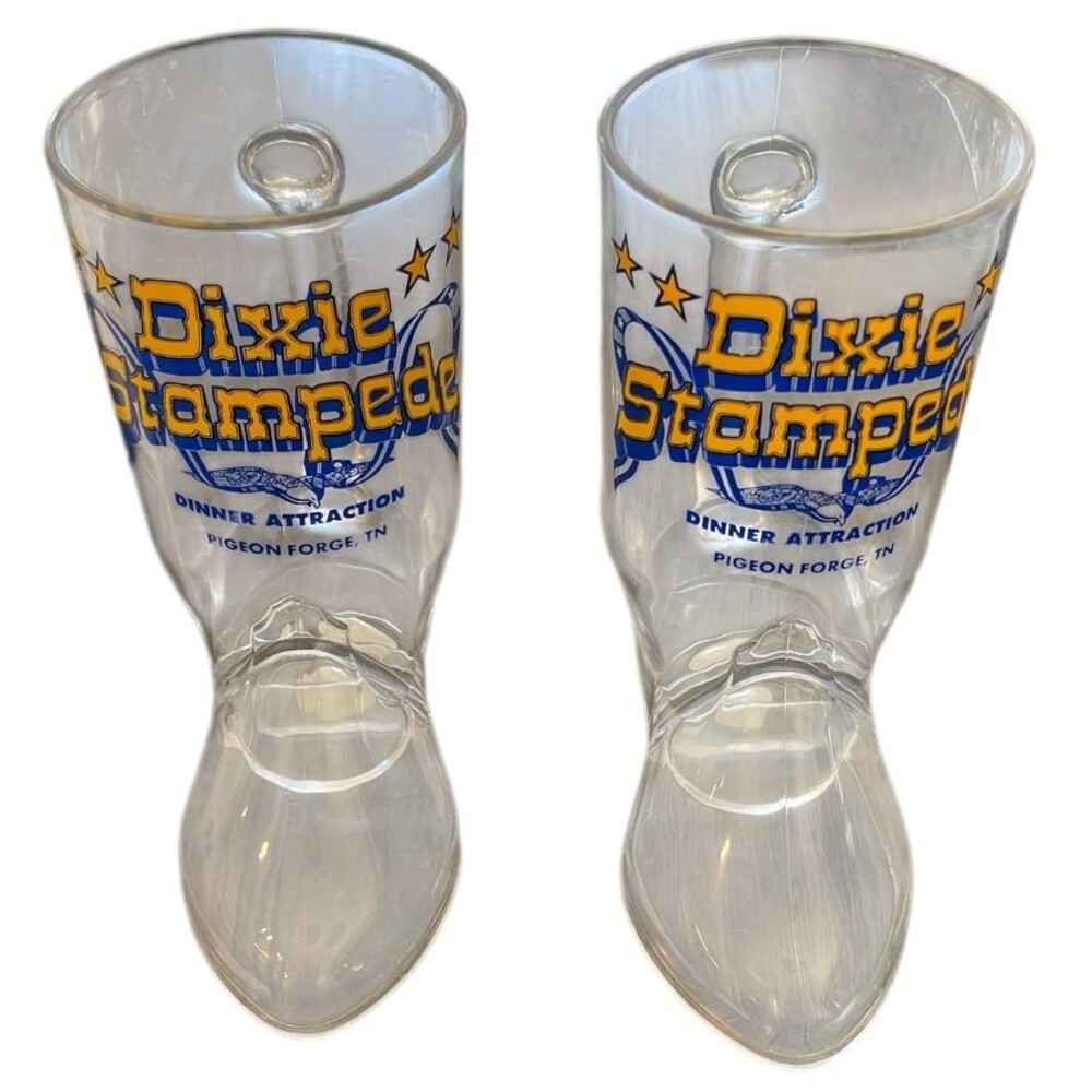 Dolly Parton Dixie stampede boots cups